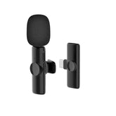 Kabelloses Lavalier-Ansteckmikrofon für Android-Telefon und Computer mit USB-C-/Typ-C-Empfänger, One by One, One by Two
